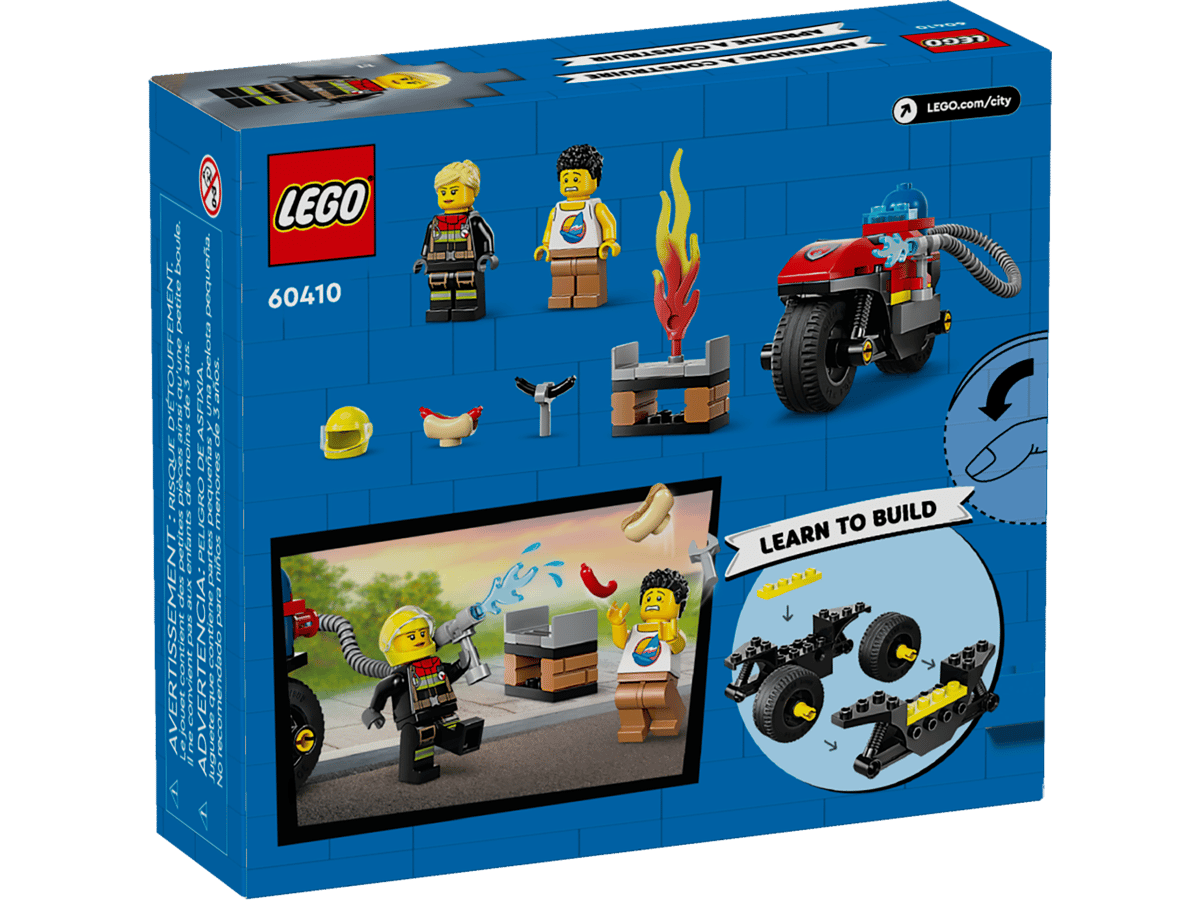 LEGO City - Fire Rescue Motorcycle - 60410