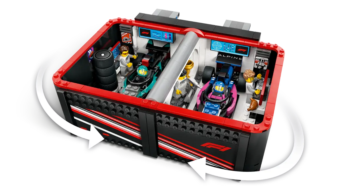 LEGO CITY - F1® Garage & Mercedes-AMG & Alpine Cars - 60444