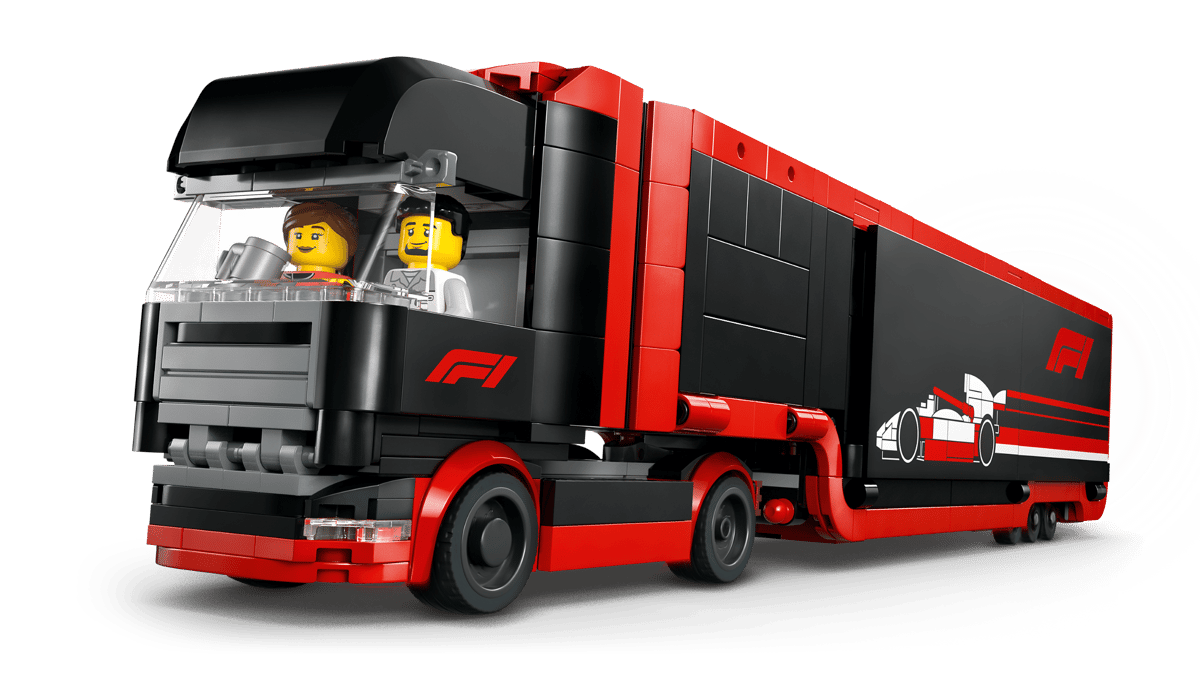 LEGO CITY - F1® Truck with RB20 & AMR24 F1® Cars - 60445