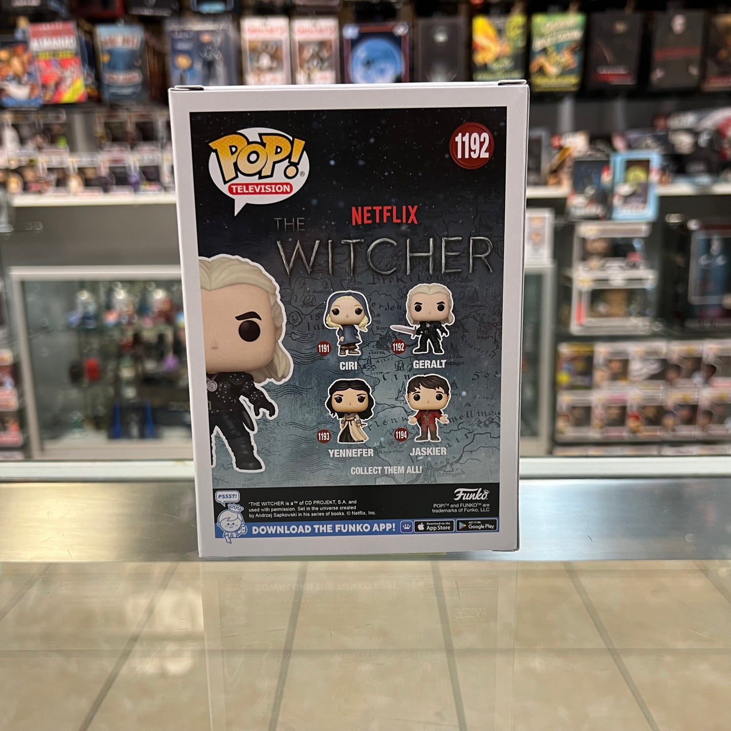 Funko Pop! Television - The Witcher - Geralt - Chase - 1192