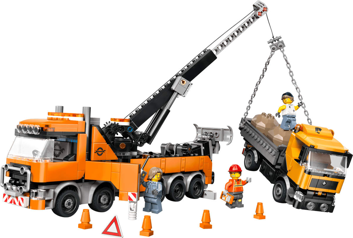 LEGO City - Heavy-Duty Recovery Tow Truck with Crane - 60467