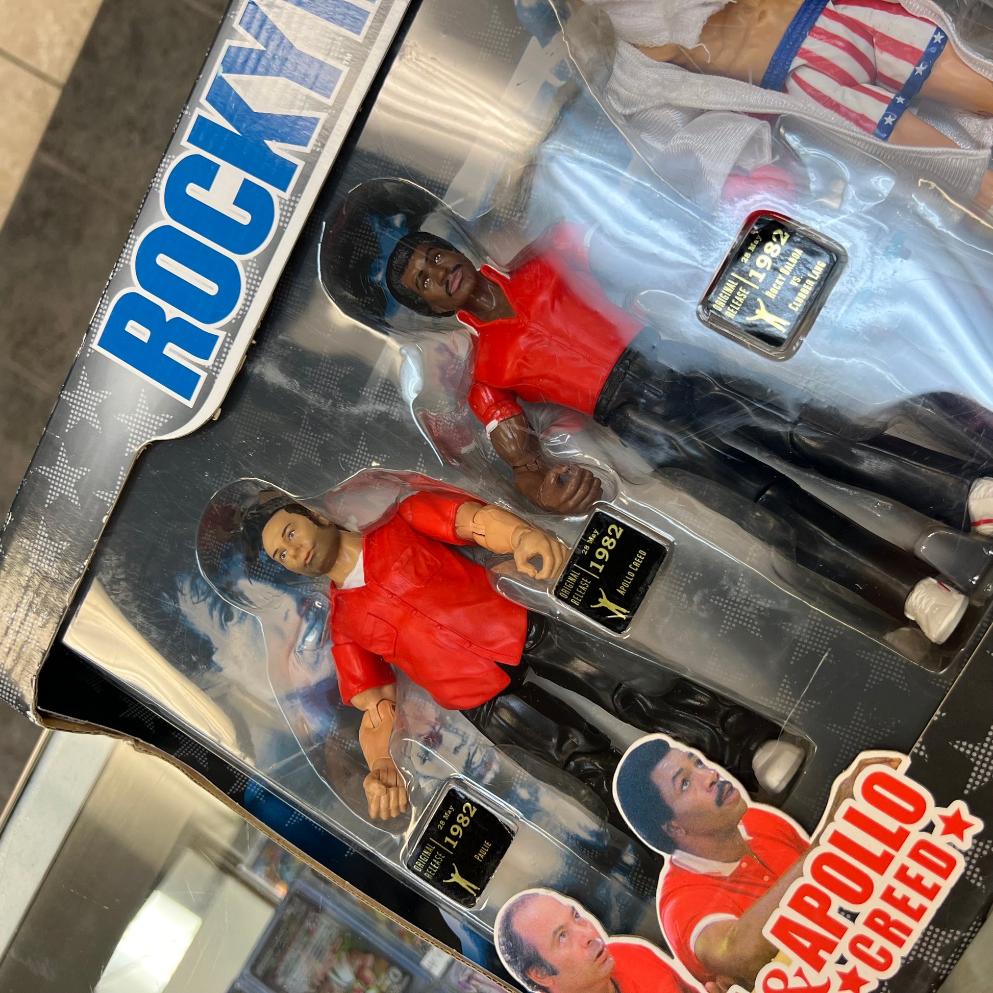 Rocky III Paulie Apollo Creed, Rocky Balboa 3-Pack (Rocky