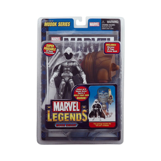 Marvel Legends - Moon Knight (Silver Variant) 6" Action Figure -  MODOK Series