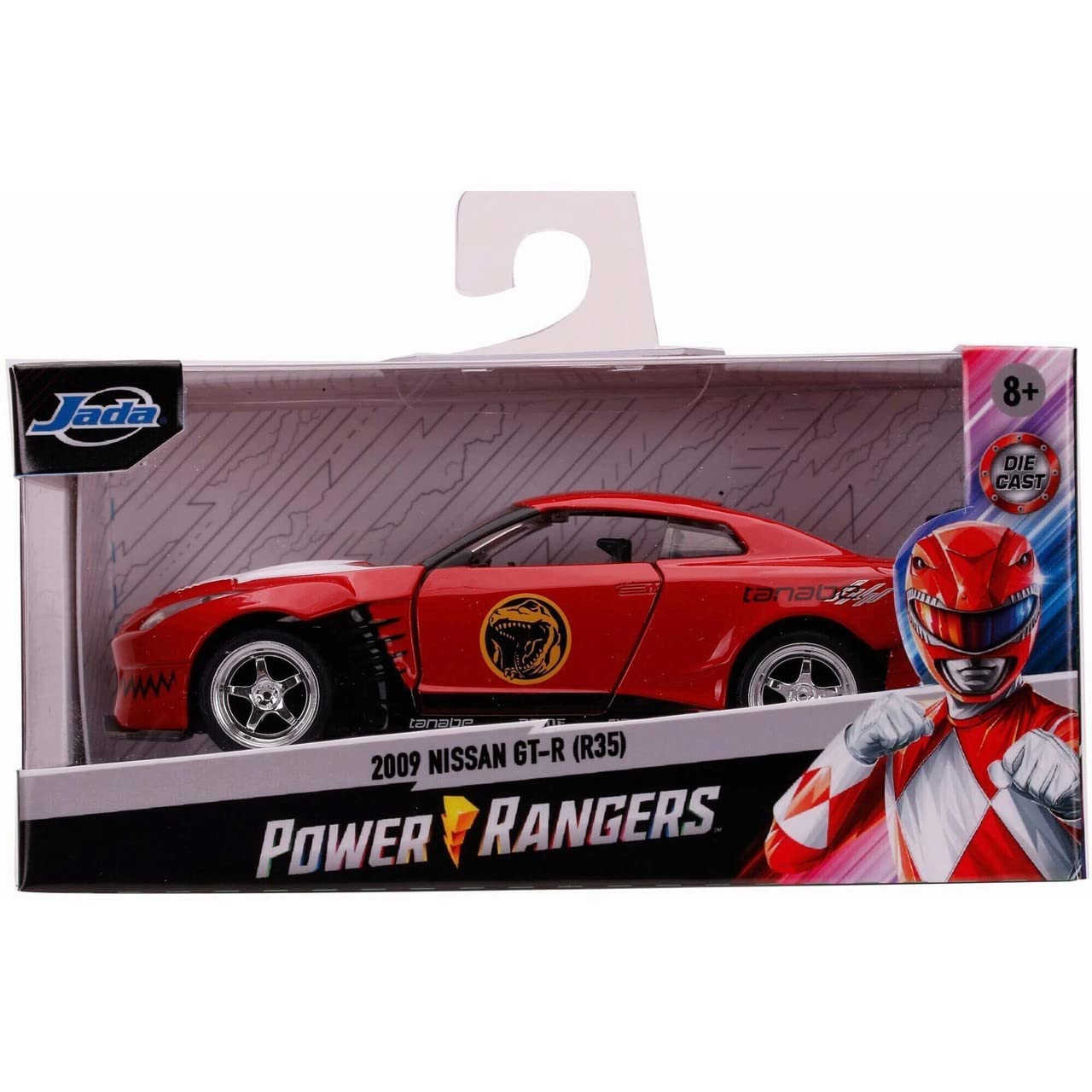 Power Rangers - Red Ranger 2009 Nissan GT-R (R35) - (1:32 scale) 2020
