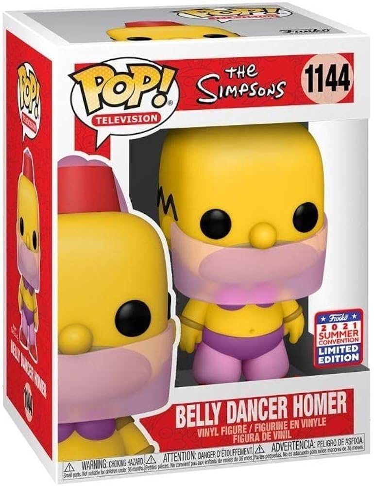 Funko Pop! Television - The Simpsons - Belly Dancer Homer - 1144