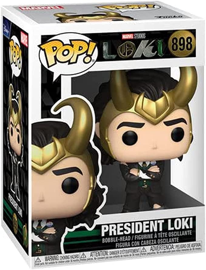 Funko Pop! Marvel: Loki - President Loki - Vinyl Bobblehead - 898