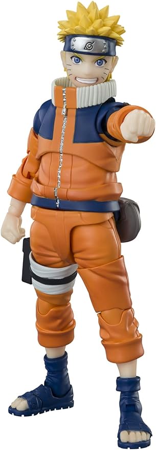 TAMASHII NATIONS - Naruto - Naruto Uzumaki-The No.1 Most Unpredictable Ninja - Bandai Spirits S.H.Figuarts - Action Figure