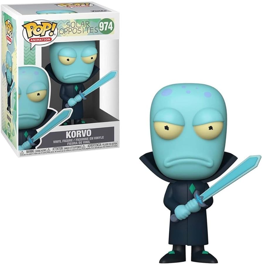 Funko Pop! Animation - Solar Opposites - Korvo - 974