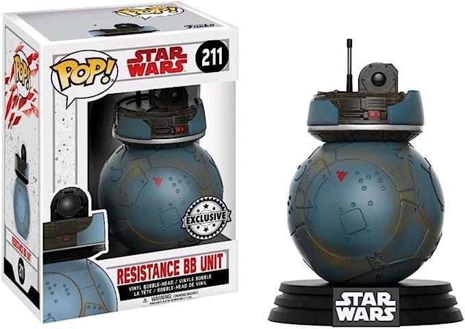 Funko Pop! Star Wars: The Last Jedi Resistance BB Unit - 211 Walmart