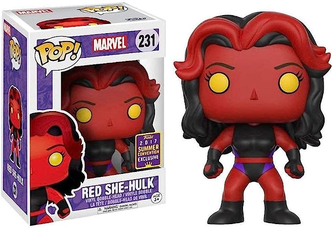 Funko Pop! Marvel - Red She Hulk - Summer Convention Exclusive - 231