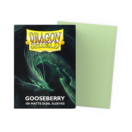 Dragon Shield - Dual Matte Standard Sleeves - Gooseberry (100-Pack) - Dragon Shield Card Sleeves