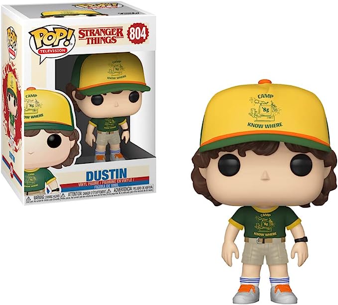 Funko Pop! Television: Stranger Things - Dustin (at Camp) - 804