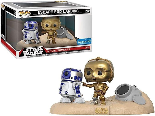 Funko Pop! Star Wars - Movie Moments Escape Pod Landing, R2-D2 & C-3PO - 222