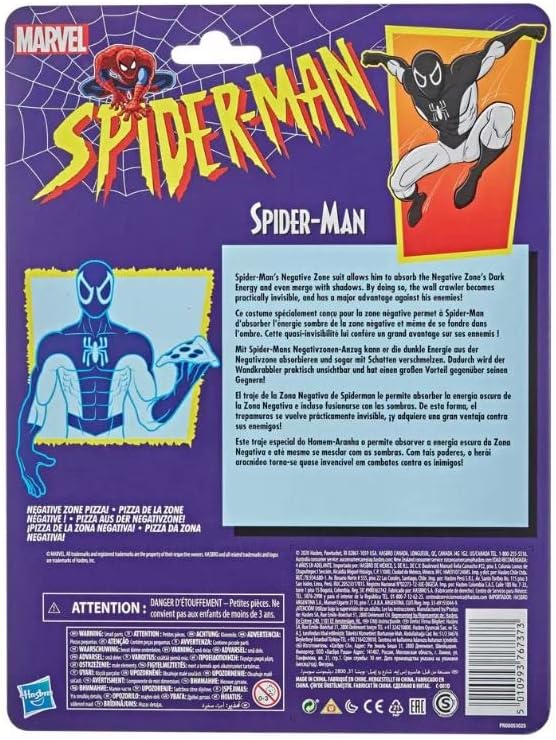 Marvel Legends - Spider-Man Retro - Negative Zone Pizza! Spider-Man