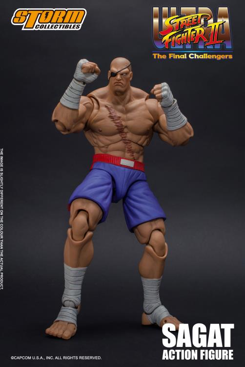 Storm Collectibles - Street Fighter II Sagat 1/12 Scale Figure (OPEN BOX)