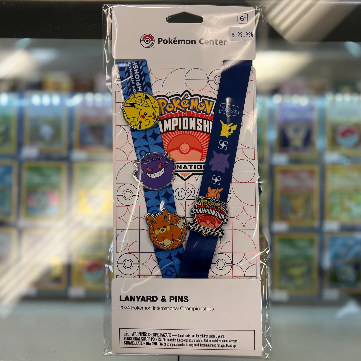 Pokémon Center Lanyard and Pin - 2024 Pokémon International Championship - EUIC (LONDON)