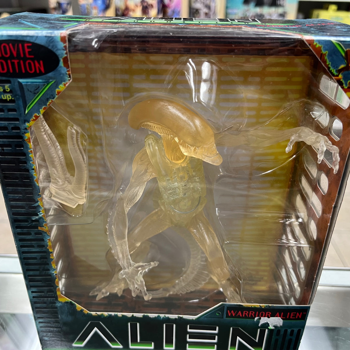 Alien Resurrection - Warrior Alien (Japanese Translucent Clear Variant) Kenner - 1998