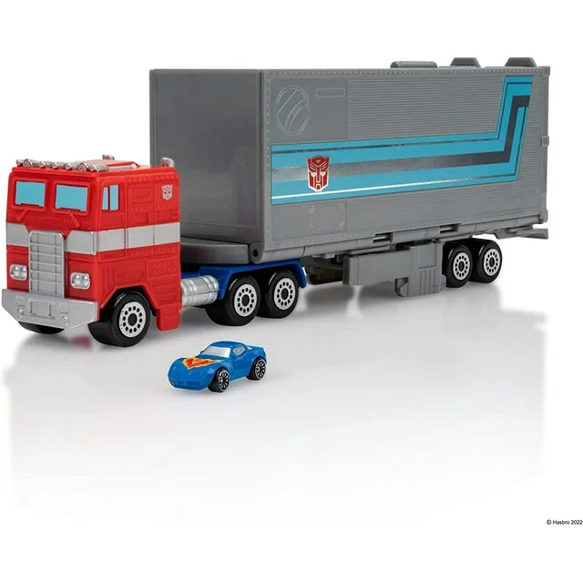 Transformers x Micro Machines - Optimus Prime Hauler Playset - Exclusive Autobot Corvette