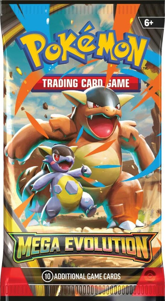 Pokémon TCG: Mega Evolution Booster Pack - ME01: Mega Evolution (MEG) [KIDS ONLY]