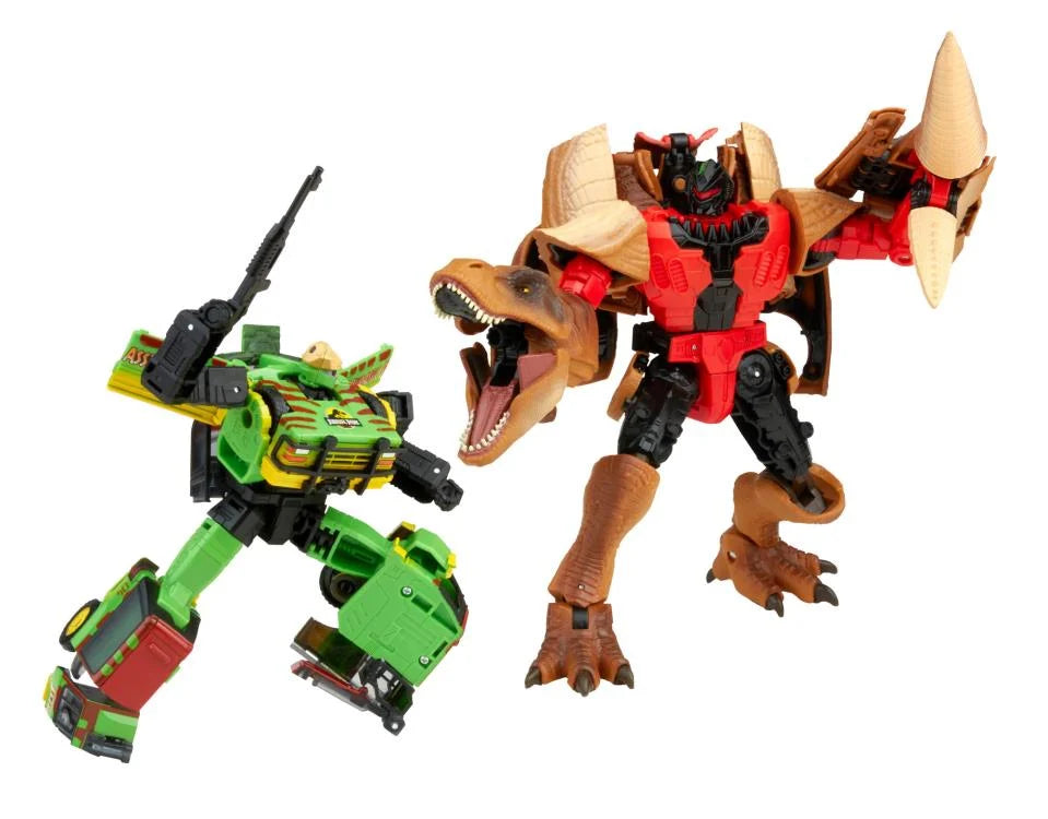 Jurassic Park x Transformers - Tyrannocon Rex and JP93 Two-Pack - Transformers Collaborative
