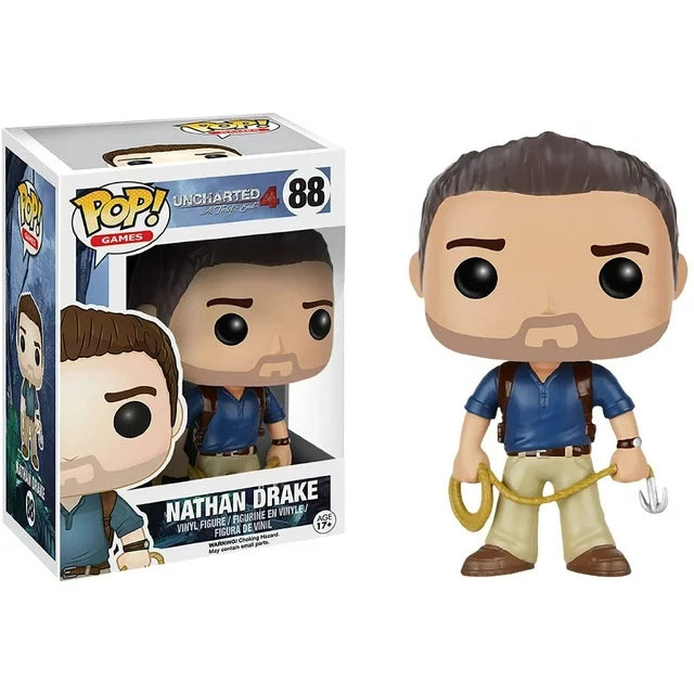 Funko Pop! Games - Uncharted 4 - Nathan Drake - Exclusive - 88