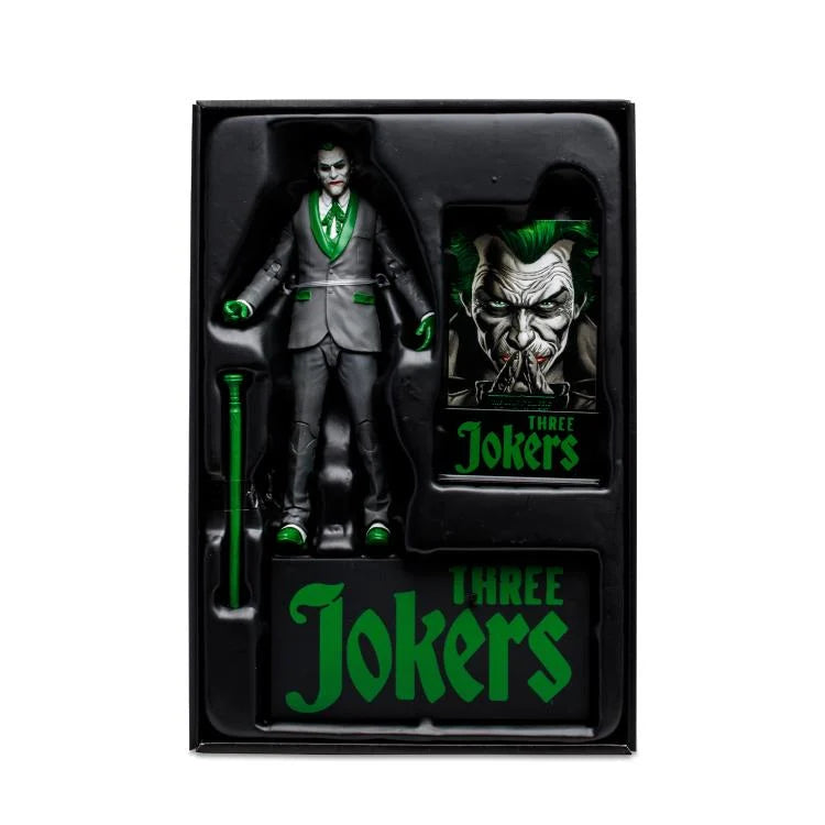 McFarlane Toys - DC Multiverse - Batman: Three Jokers - The Joker (The Criminal) BBTS Exclusive Limited Black & White Accent Edition Action Figure