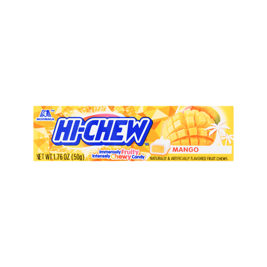 HI-CHEW Soft Chewy Fruit Candy Mango 50g
