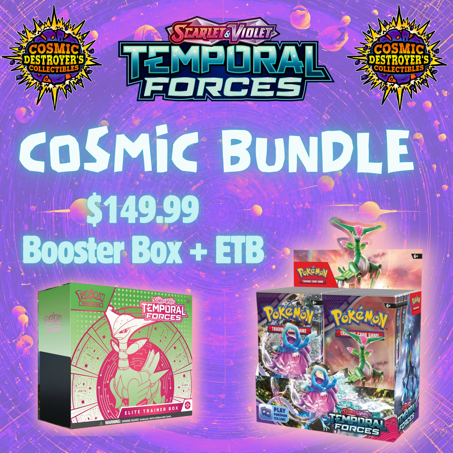 Pokémon - Temporal Forces - Cosmic Bundle - SV05