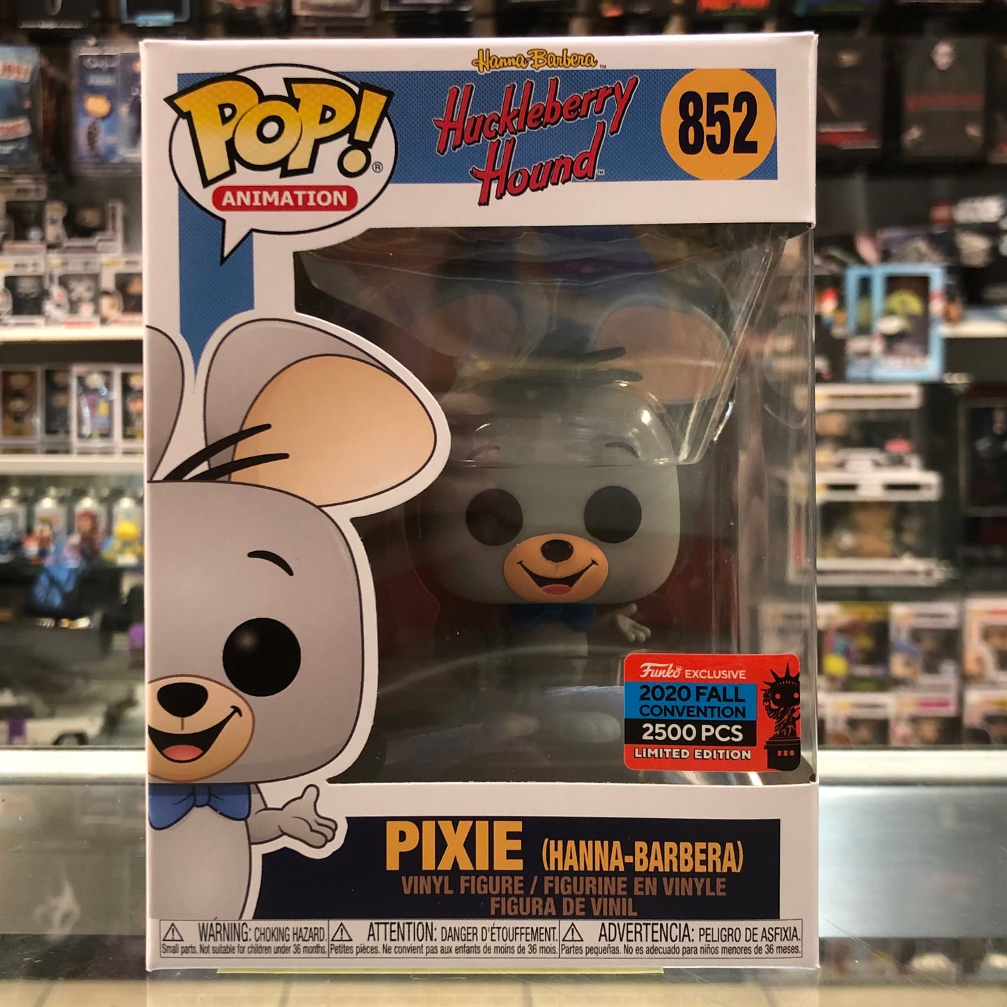 Funko Pop! Animation - Huckleberry Hound - Pixie (Hanna-Barbera) 2020 Fall Exclusive - 852