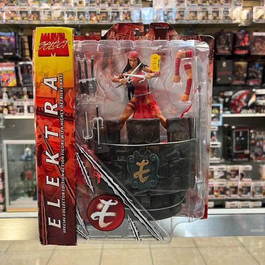 Marvel Select - Elektra - Special Collector Edition Action Figure with Base - 2002