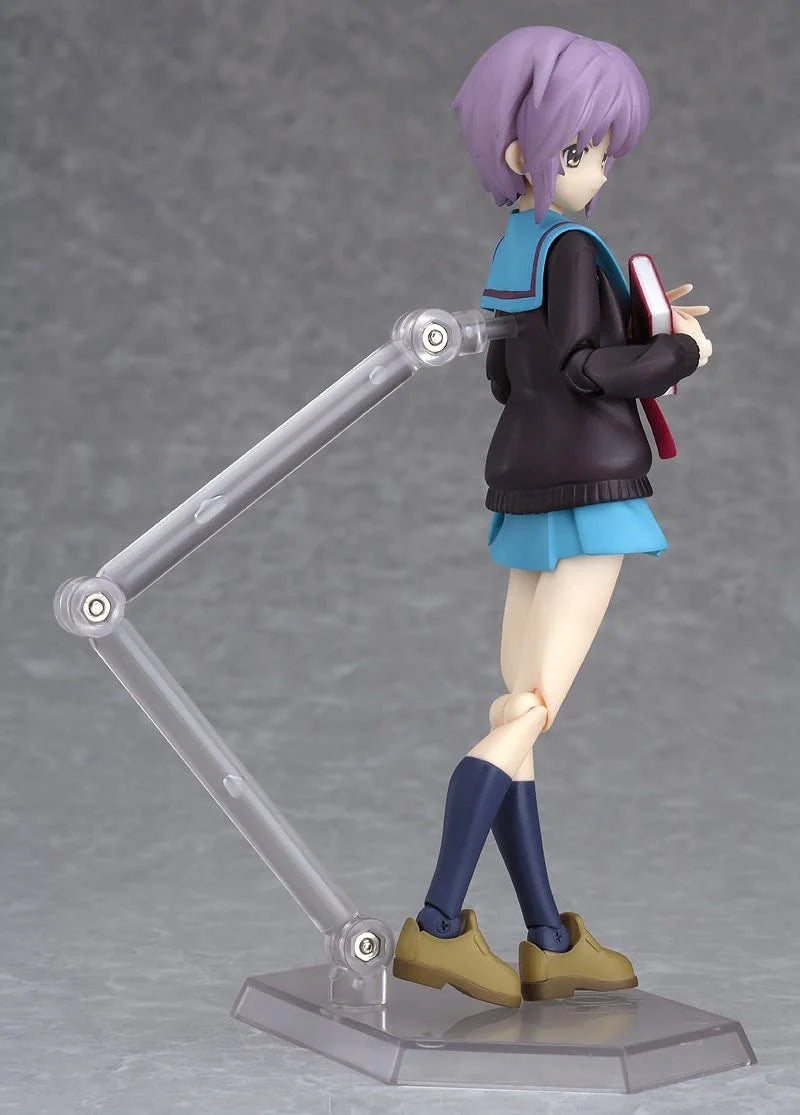 Figma 001 - Yuki Nagato Figma Action Figure Uniform Ver. (Melancholy Haruhi Suzumiya) Max Factory (OPEN BOX)
