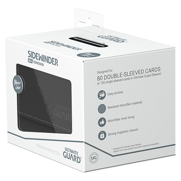Deck Case: SideWinder 80+ Standard Size Monocolor - Black