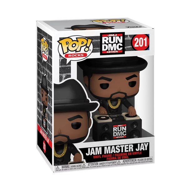 Funko Pop! Rocks - Jay Master Jay - Run DMC - 201