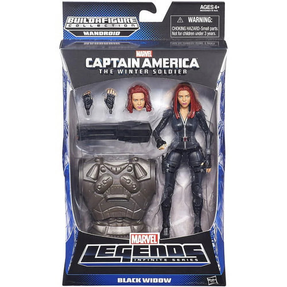 Marvel Legends - Captain America The Winter Soldier - Black Widow - Mandroid BAF