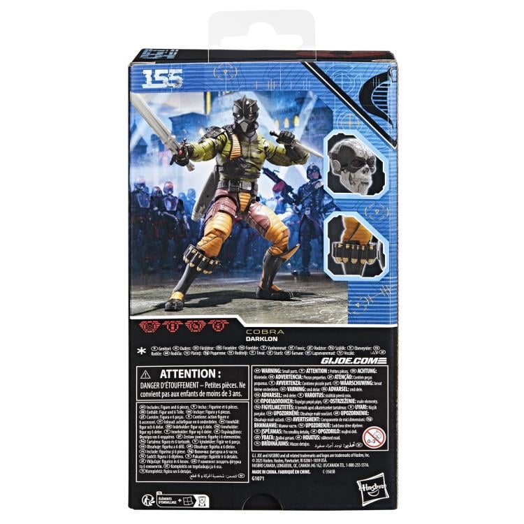 G.I. Joe Classified Series - Iron Grenadiers - Darklon (Cobra) - #155