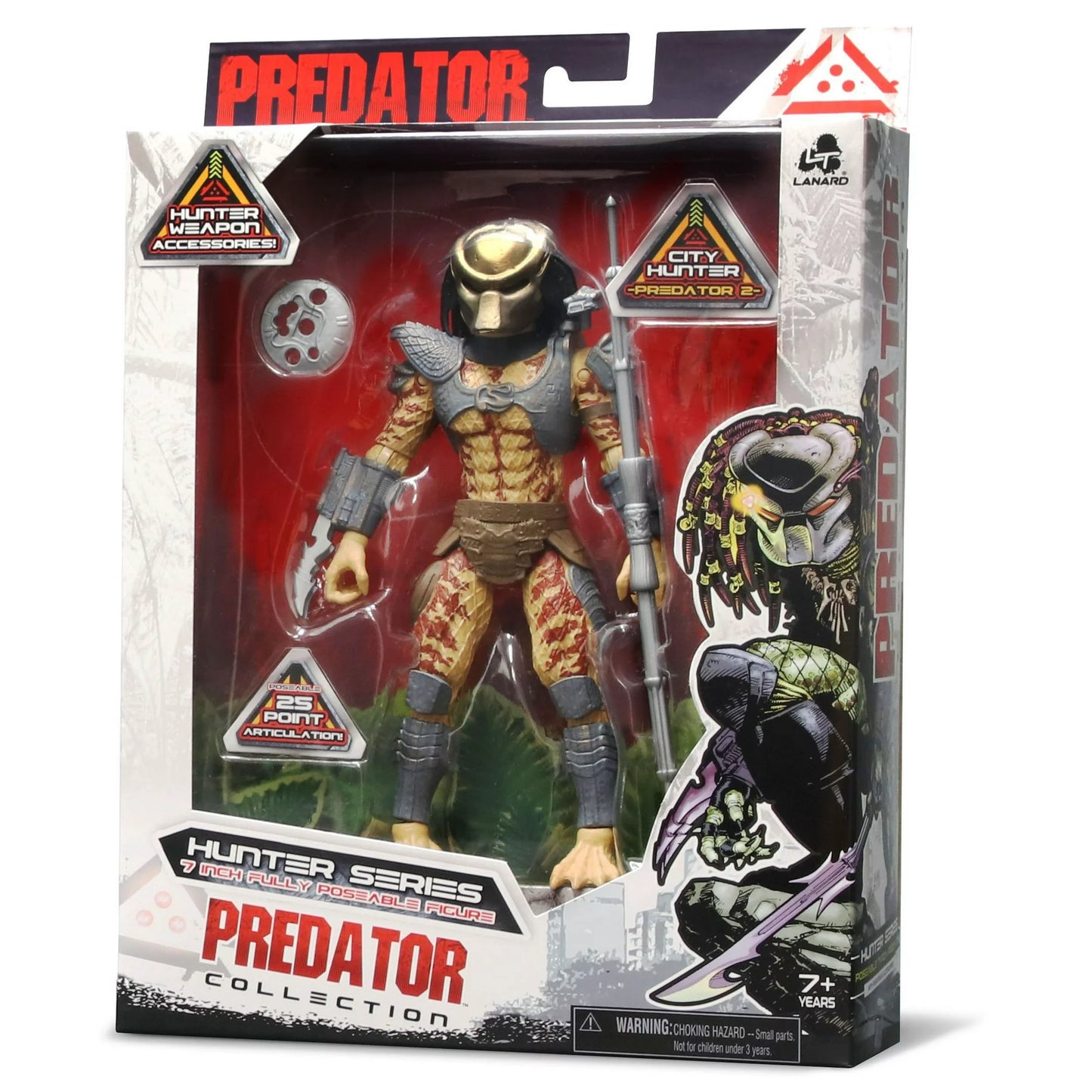 Lanard - Predator - 7" City Hunter Predator - Predator Collection