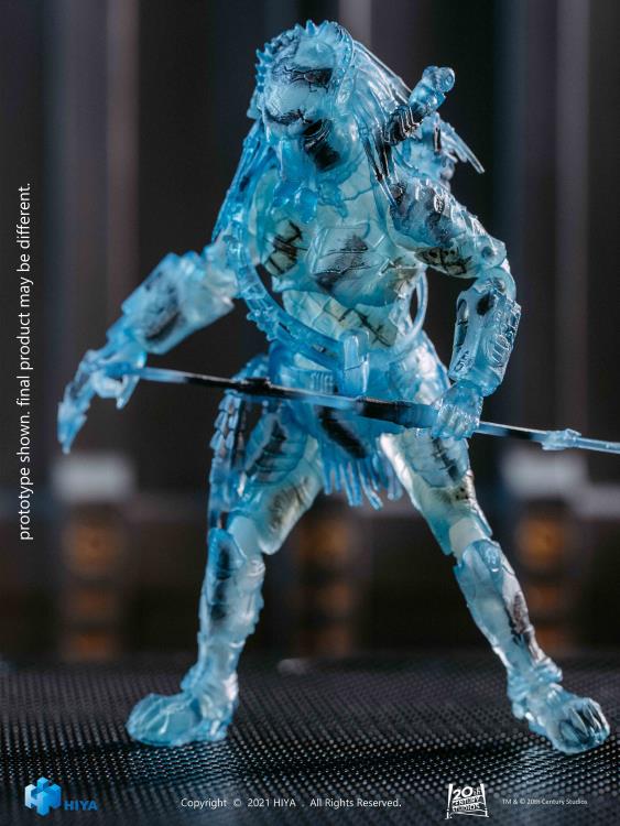 HIYA TOYS - Alien vs. Predator: Requiem Wolf Predator (Active Camouflage) 1:18 Scale PX Previews Exclusive Figure