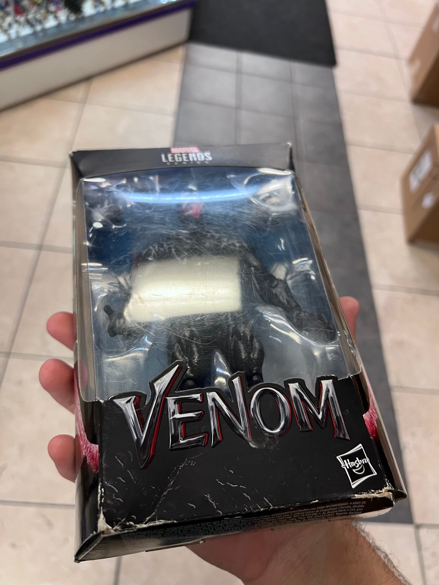 Marvel Legends - Venom - Venom Movie - Action Figure (BAD BOX)