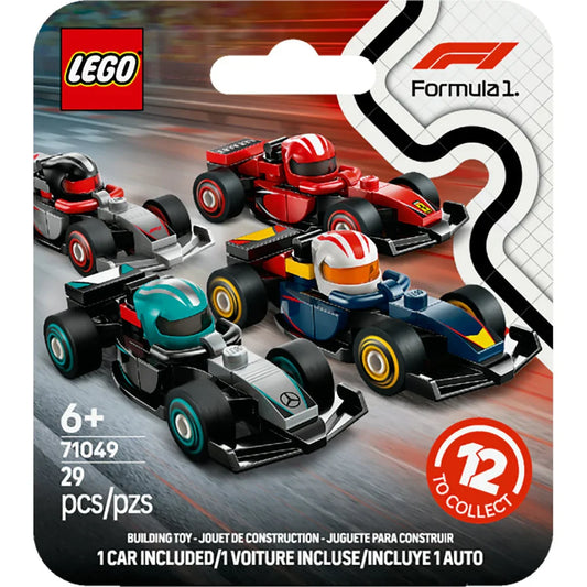 LEGO F1 Collectible Race Cars Building Kit 71049