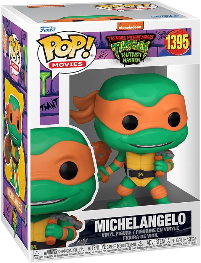 Funko Pop! - Teenage Mutant Ninja Turtles Mutant Mayhem - Michelangelo - 1395