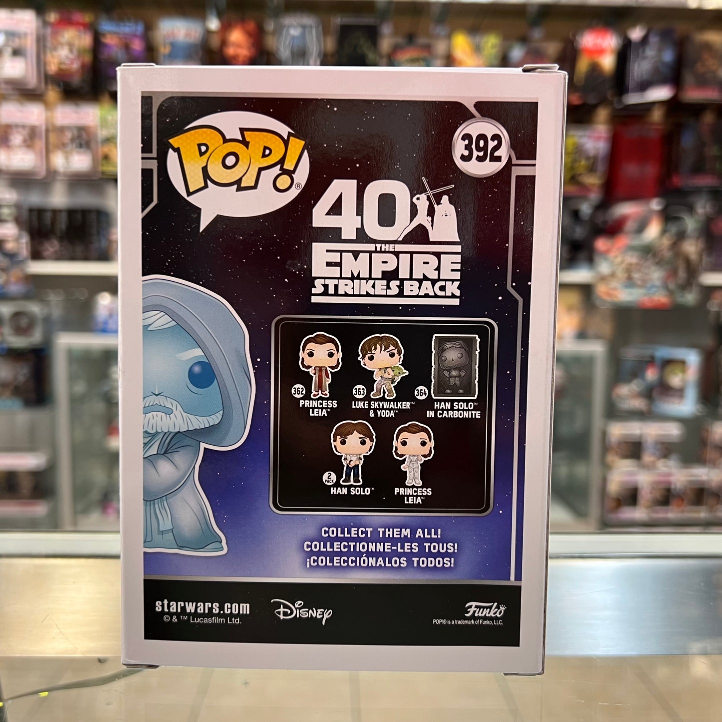 Funko Pop! Star Wars Obi-Wan Kenobi Star Wars Celebrations 2020 - 3000pc Glow in the Dark - 392