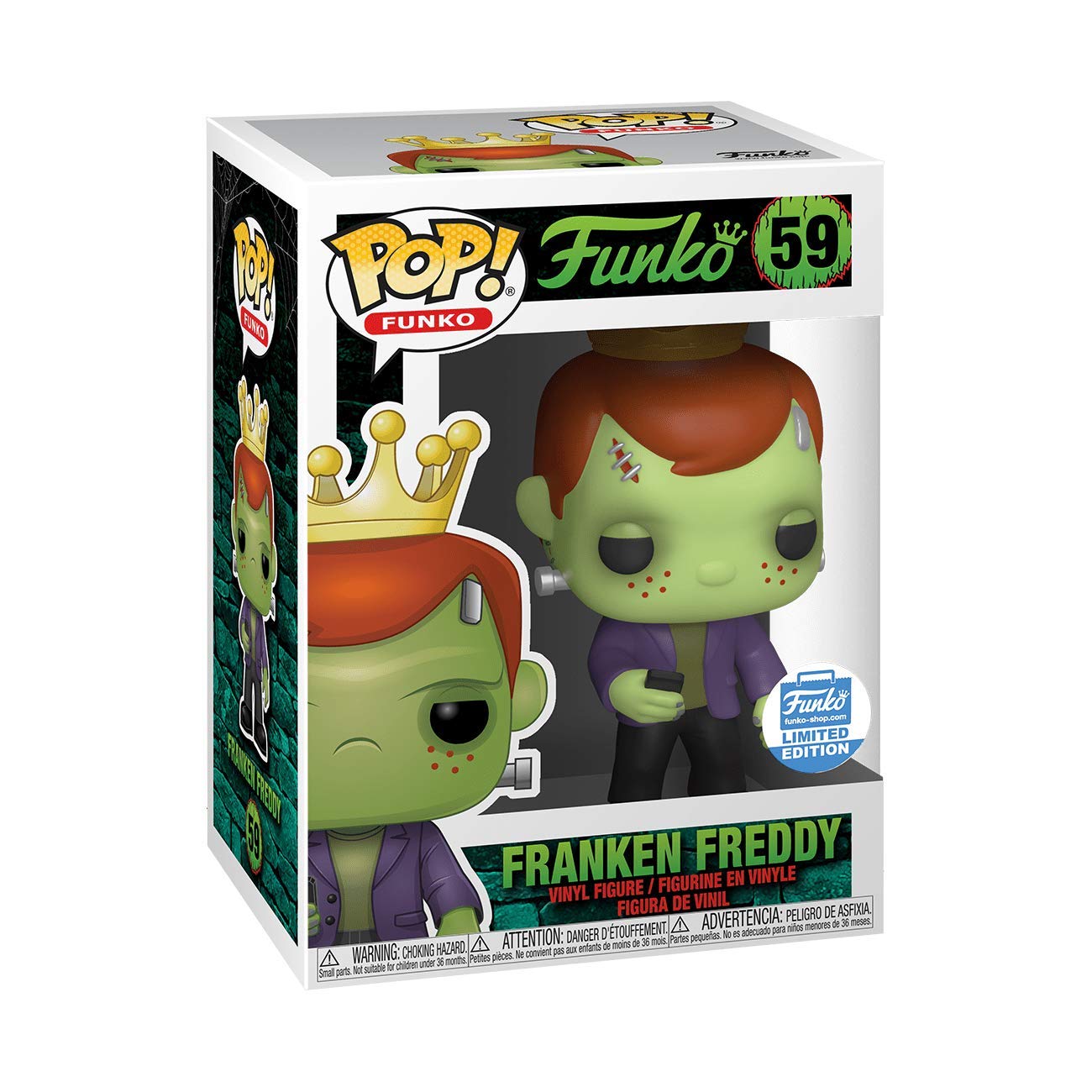 Funko Pop! Franken Freddy - Funko Shop Exclusive - 59