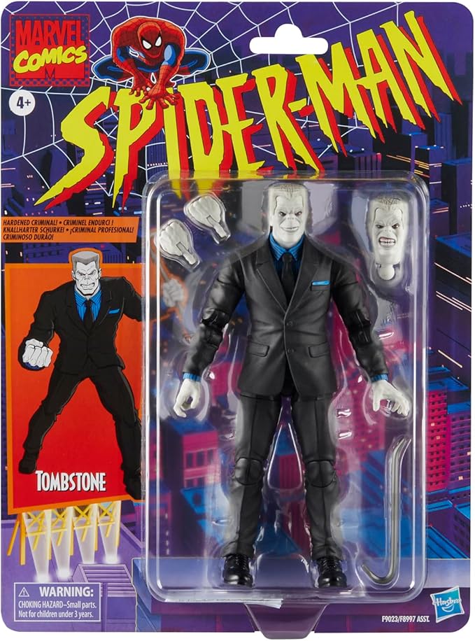 Marvel Legends Spider-Man Retro - Tombstone - 6in Action Figure