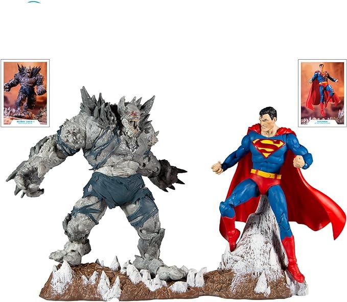 DC Multiverse - Batman Earth-1 & Superman - 2 Pack - Mcfarlane Toys - (Devastator)