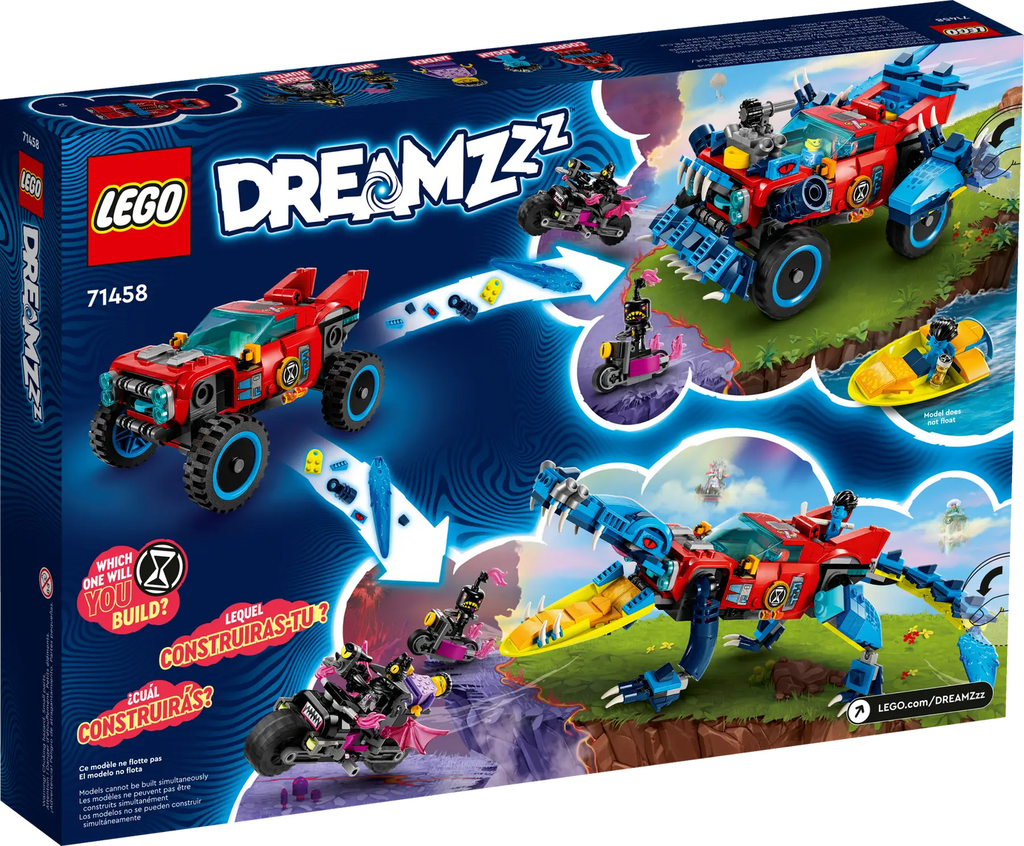LEGO - Dreamzzz - Crocodile Car - 71458