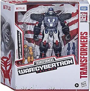 Transformers Netflix War for Cybertron Optimus Primal and Rattrap