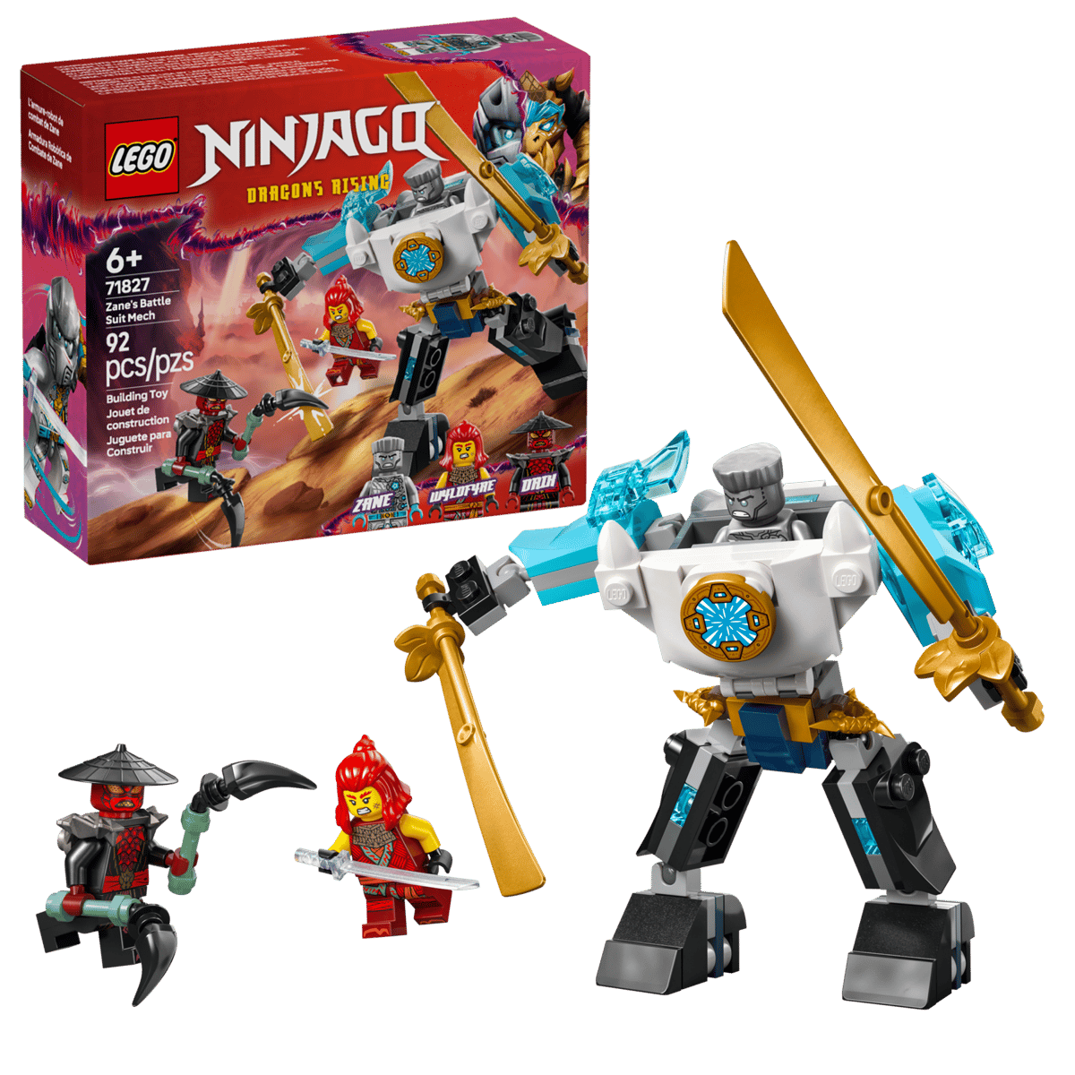 LEGO NINJAGO - Zane's Battle Suit Mech - 71827