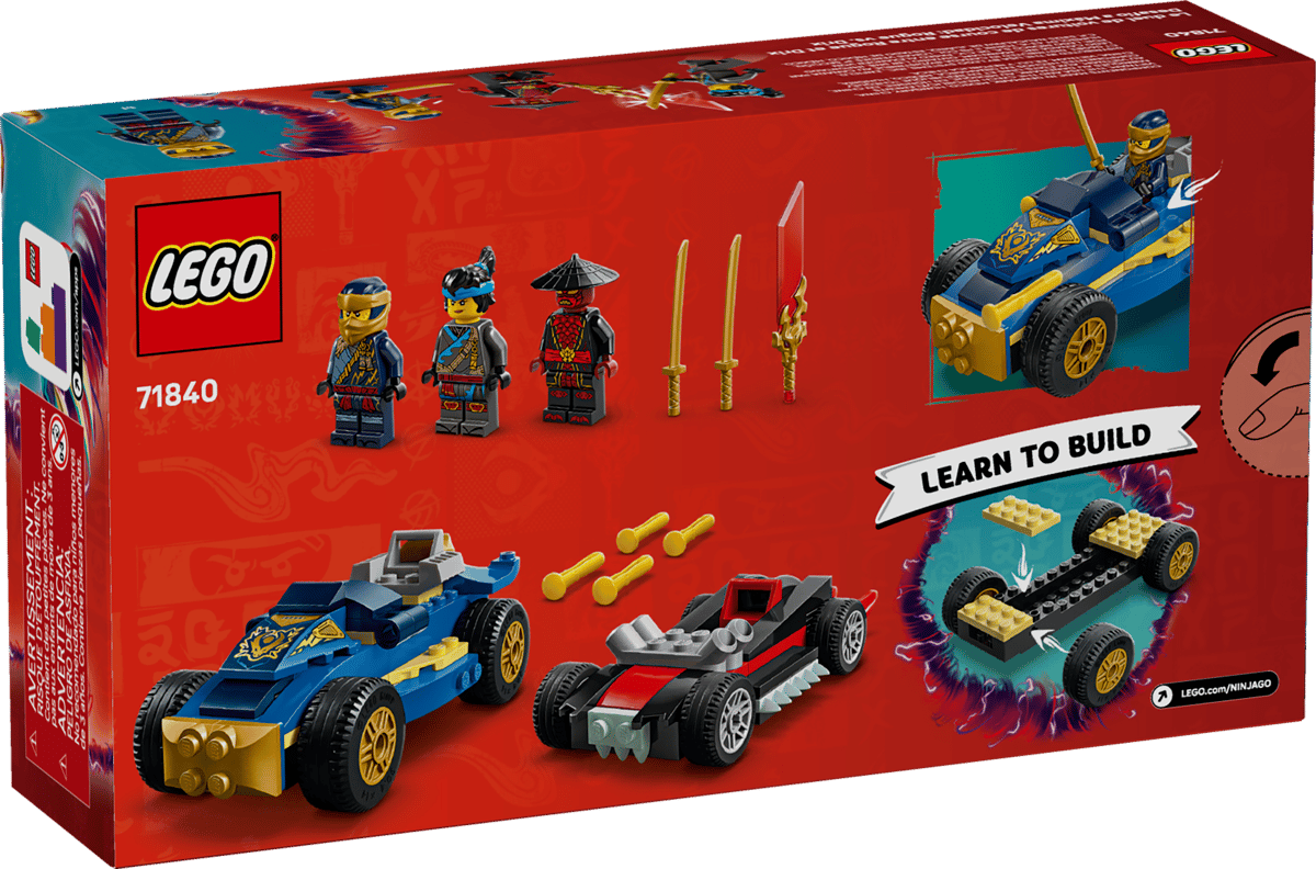 LEGO NINJAGO - Rogue vs. Drix Race Car Duel - 71840