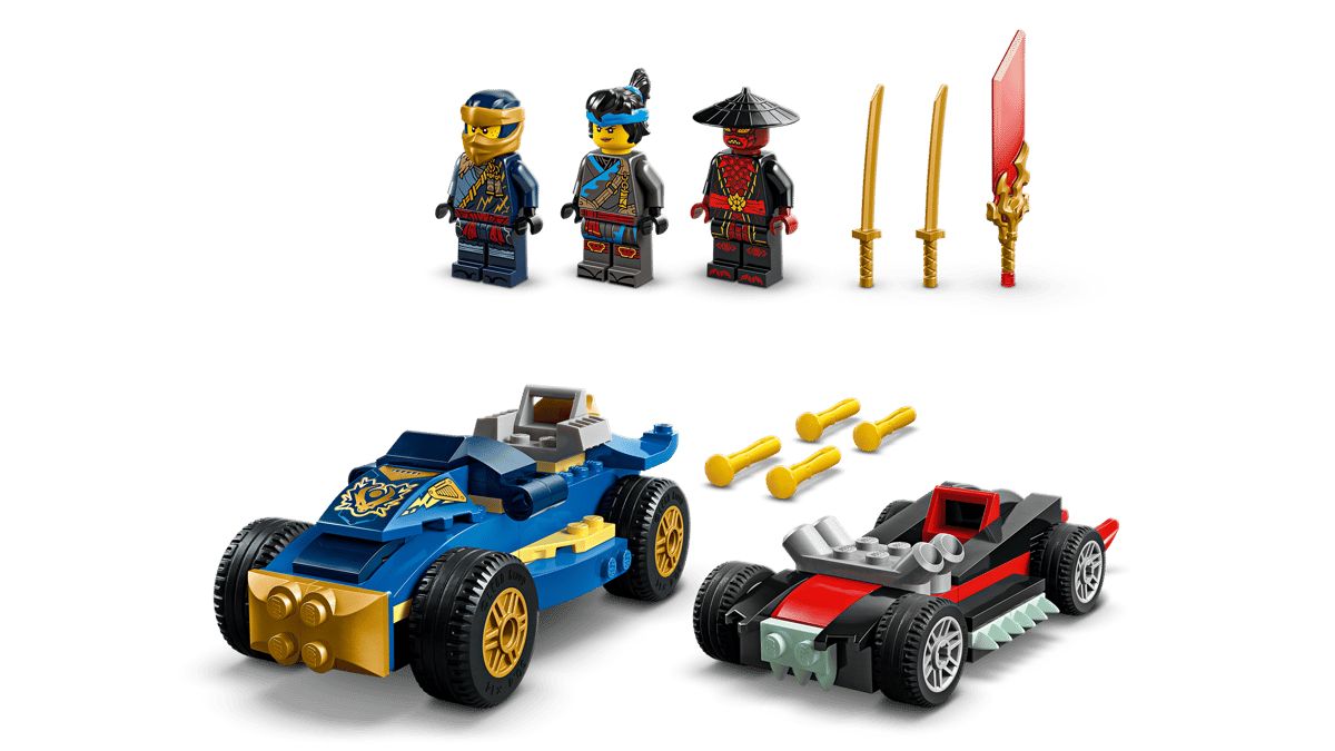 LEGO NINJAGO - Rogue vs. Drix Race Car Duel - 71840