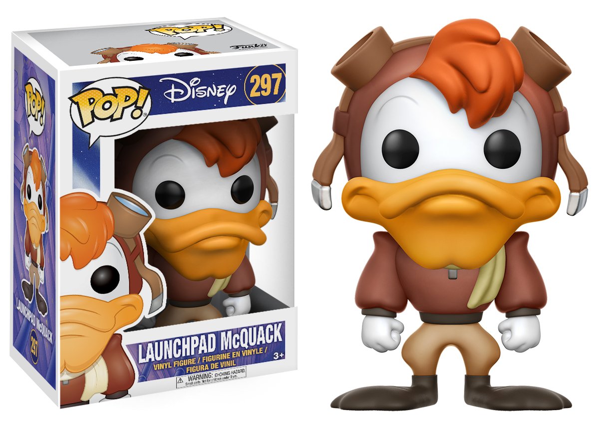 Funko Pop! Disney - Launchpad McQuack - Darkwing Duck - 297